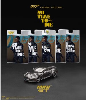 MINI GT 00904-007TC 1/64 JAMES BOND ASTON MARTIN DBS NO TIME TO DIE (RHD) CHINESE BLISTER PACKAGING