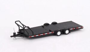 Mini GT AC19 1/64 Car Hauler Trailer Type B Black