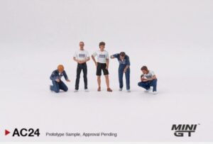 Mini GT AC24 1/64 FIGURINE: MARTINI RACING WRC