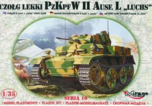 MIRAGE HOBBY MIR351007 1/35 PzKpfw II Ausf. L ''Lynx'' with Photo-Etched Parts Plastic Model Kit