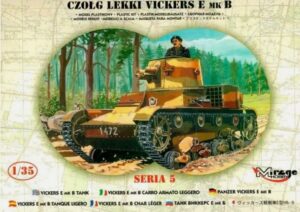 Mirage Hobby 35304 - 1:35 Light Tank Vickers E Mk B
