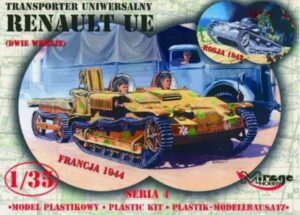 Mirage Hobby 354025 - 1:35 Renault UE Universal Transporter OVERLORD