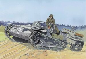 Mirage 355014 1:35 Renault UE with Universal Transport Trailer SOBIET STORM