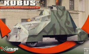 Mirage hobby 355026 1/35 Kubus Warsaw 1944 Uprising Armoured Car Kit SOVIET STORM