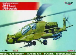 Mirage Hobby 72052 - 1:72 McDonnell Douglas AH-64 Apache IFOR Bosnia