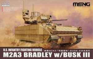 Meng-Model 72-005 1/72 M2A3 Bradley W/Busk III US Infantry Fighting Vehicle Kit