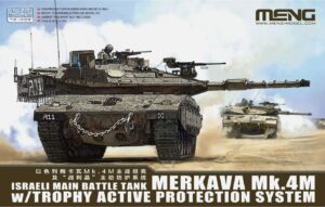 MENG 72-006 1/72 Israeli Main Battle Tank Merkava Mk.4M w/Trophy Active Protection