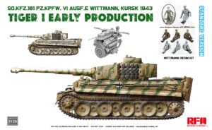 RYE FIELD MODEL RM5139 1/35 Tiger 1 Early Production Kursk Standard Plastic Model Kit SOVIET STORM