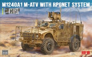 RYE FIELD MODELS 5145 1/35 M1240A1 MATV with RPG Net System With full interior DUE AUG 2025