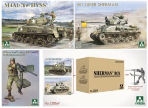 TAKOM 2205W 1/35 Big Box Sherman Set