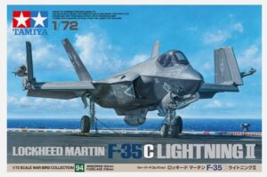 Tamiya 60794 1/72 US Navy Lockheed Martin F-35C Lightning II  Model Kit