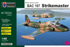 KOVOZAVODY PROSTEJOV KPH4801 1/48 BAC 167 Strikemaster Plastic Model Kit