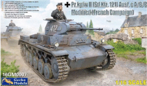 GECKO MODELS 16GM0007 1/16 German Pz.kpfw II (Sd.Kfz. 121