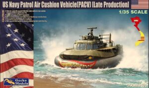 GECKO MODELS 35GM0101 1/35 US NAVY PATROL AIR CUSHION VEHICLE ( PACV) LATE PROD