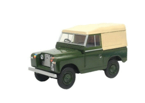 OXFORD 43LR2S006 1/43 LAND ROVER SERIES II SWB CANVAS REME