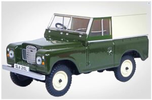 Oxford Diecast 43LR3S005 1/43 Land Rover Series III SWB Hard Top Bronze Green
