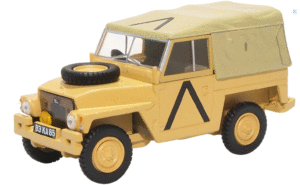 Oxford 43LRL008 1/43 Military Land Rover Lightweight Gulf War Scale
