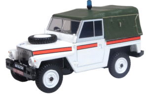 OXFORD 43LRL010 1:43th LAND ROVER LIGHTWEIGHT CANVAS - RAF POLICE - AKROTIRI