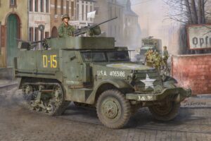 ANDYS HOBBY HEADQUARTERS AHHQ010 1/16 US ARMY M3/M3A1 HALFTRACK DUE SUMMER 2025
