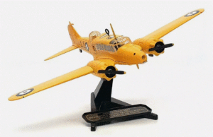 Oxford Diecast 72AA006 1/72 Avro Anson MkI No.6013 AA No.1 SFTS RCAF THFS