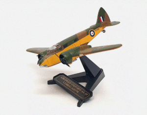 Oxford Diecast 72AO003 1/72 Airspeed Oxford AS.10 V3388 G-AHTW THFS