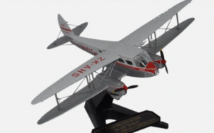 Oxford Diecast 72DR011 1:72 Scale DH Dragon Rapide ZK-AHS -Mokai THFS