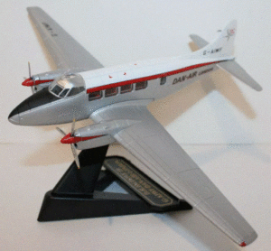 Oxford Diecast 72DV001 1/72 DH 104 DOVE 1B G-AIWF Dan Air London THFS