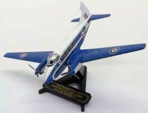 Oxford Diecast 72DV003 1/72 DH104 Devon VP975 Royal Aircraft Est. THFS