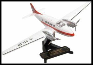 OXFORD 1/72 AVIATION D.H.104 DOVE G-ARJB JCB 72DV008 THFS