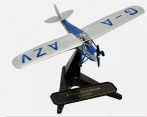 Oxford Aviation 72PM001 1/72 DH80 Puss Moth Amy Johnson Jason II G-AAZV THFS