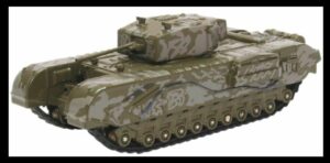 OXFORD MILITARY CHURCHILL TANK MKIII 142 RAC TUNISIA 1943 76CHT003