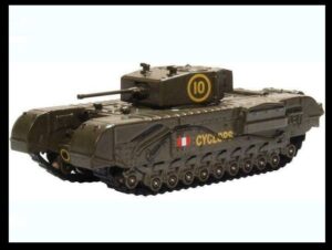 OXFORD DIECAST 1:76 OO SCALE Churchill Tank 51st Rtr, Uk 1942 76CHT005