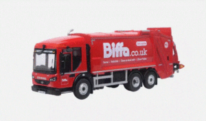 Oxford 76DE001 1/76 Biffa Dennis Eagle Olympus Refuse Truck