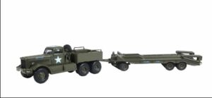 OXFORD 1/76 MILITARY DIAMOND T TANK TRANSPORTER & TRAILER US ARMY 76DT007