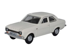 Oxford 1/76 Ermine White Ford Escort Mk1 76FE003