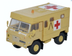 Oxford Diecast 76LRFCA001 1:76 Army Land Rover FC Ambulance Gulf War