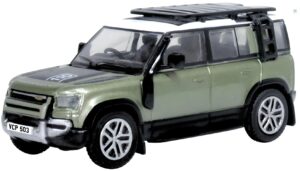 Oxford Diecast 76ND110003 1/76 New Land Rover Defender 110 Pangea Green