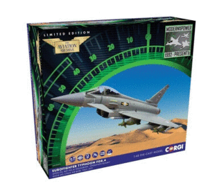 Corgi AA29002 1/48 Eurofighter Typhoon FGR.4 RAF No.11 Sqn, Operation Ellamy, 2011
