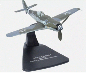 Oxford Diecast AC113 1:72 Focke Wulf 190D 600150 JG-4 Frankfurt am Rhein 1945