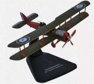 Oxford Diecast AD004 1/72 De Havilland DH4 No.5 Squadron RNAS 1918 THFS