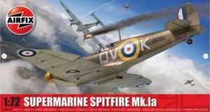 Airfix A01071C 1:72 Scale Model WWII Supermarine Spitfire Mk.Ia Skill Level 1