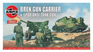 AIRFIX A01309V 1/76 Bren Gun Carrier & 6PDR Anti-Tank Gun ASSUALT ON THE RHINE