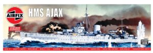 AIRFIX A03204V 1/600 Royal Navy Cruiser HMS Ajax Battle of the River Plate.