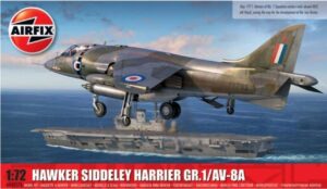 Airfix A04057A 1/72 Hawker Siddeley Harrier GR.1/AV-8A Plastic Kit