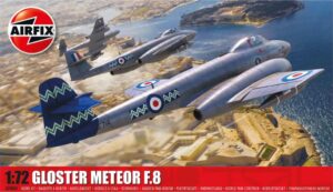 AIRFIX 1/72 Gloster Meteor F.8 RAF 50s Jet Fighter A04064