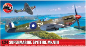 AIRFIX A17002 1/24 Supermarine Spitfire Mk.VIII  RAAF, RAF USAAF Markings HELL IN THE PACIFIC