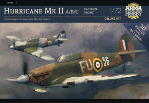 ARMA HOBBY AH70045 1/72 Hawker Hurricane MK II A/B/C Eastern Front 2 in 1 kit
