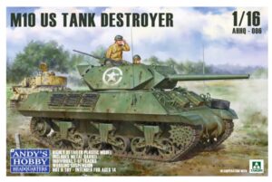 ANDY'S HOBBY HEADQUARTERS AHHQ006 1/16 US M10 TANK DESTROYER WEST WALL ASSAULT ON THE RHINE