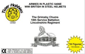 ARMIES IN PLASTIC 1/32 WW1 BRITISH INFANTRY GRIMSBY CHUMS LTD EDITION AIP5406E