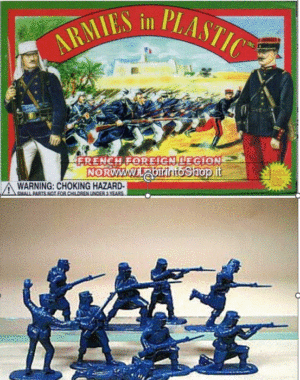ARMIES IN PLASTIC 5418 1/32 French Foreign Legion North Africa 1900 16 FIGURES